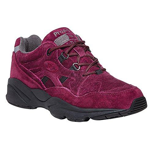 Propet Stability Walker - A5500 - Women's Diabetic Shoes - Berry Suede