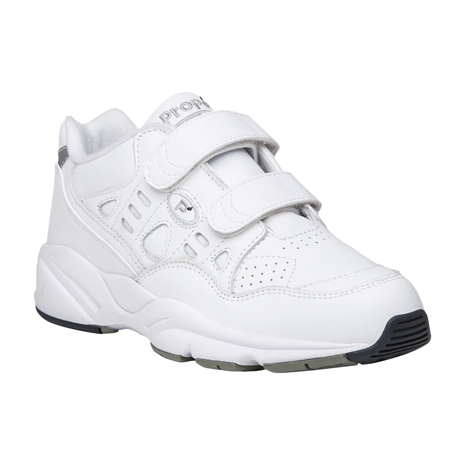 Propet Stability Walker Strap - Women's Diabetic Comfort Shoe in White