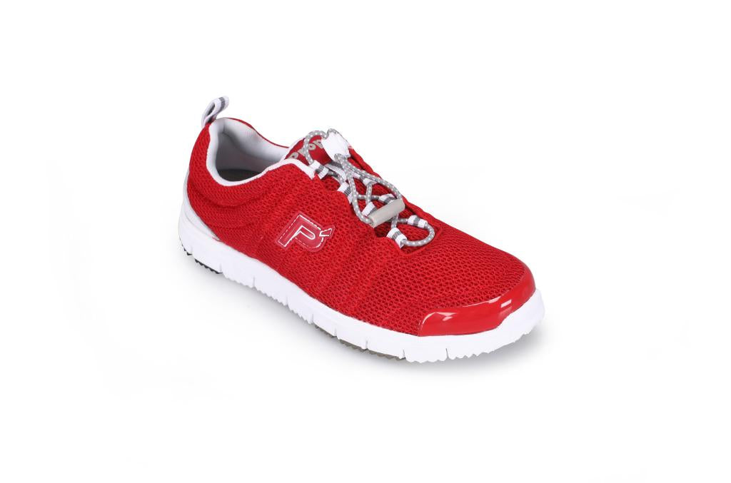 Propet TravelWalker II - Active - Women's in Red Mesh
