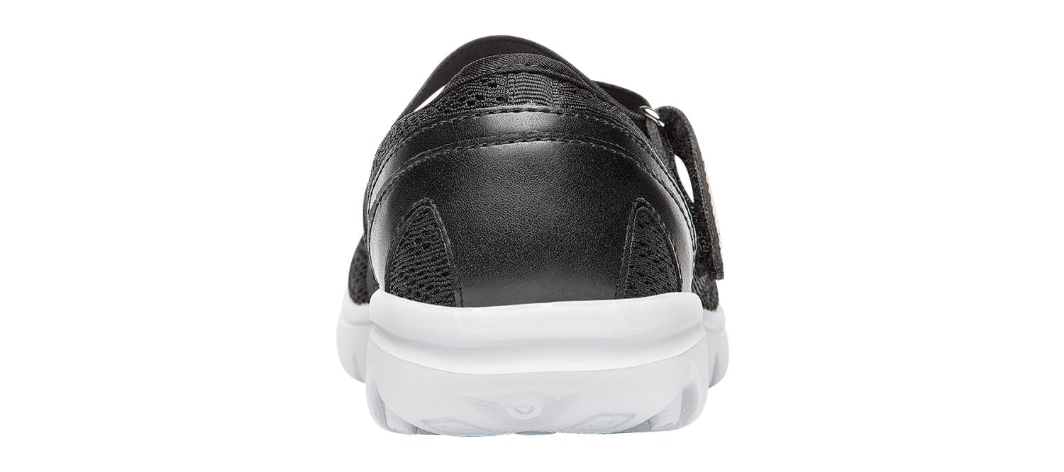 Propet TravelActiv Mary Jane -  - Women\'s - Black - back view