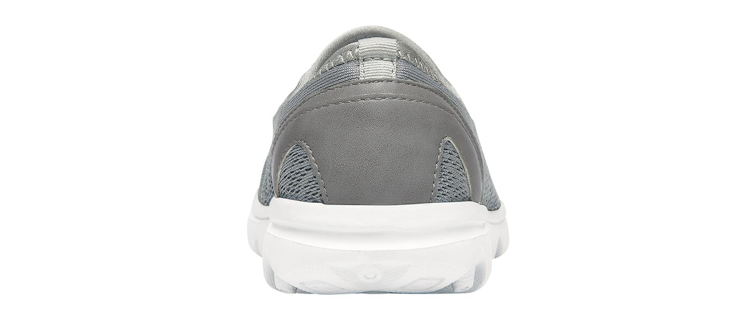 Propet TravelActiv Slip-On -  - Women\'s - Silver - back view