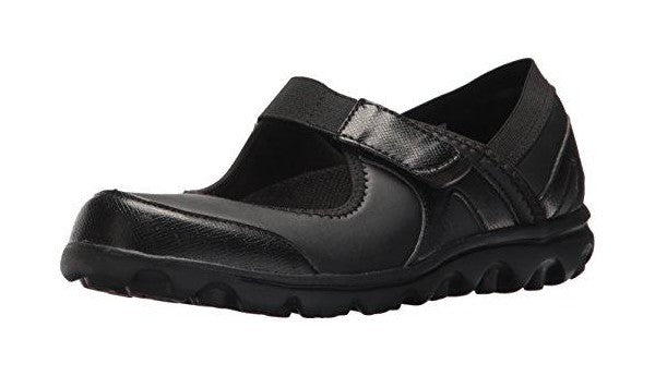 Propet Onalee - Women's Stretchable Mary Jane Shoe - Black