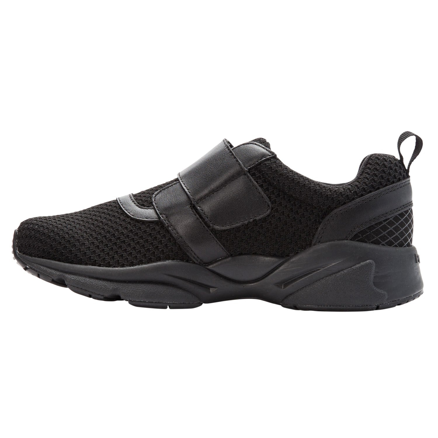 Propet Stability X Strap Womens Active - Black - instep view