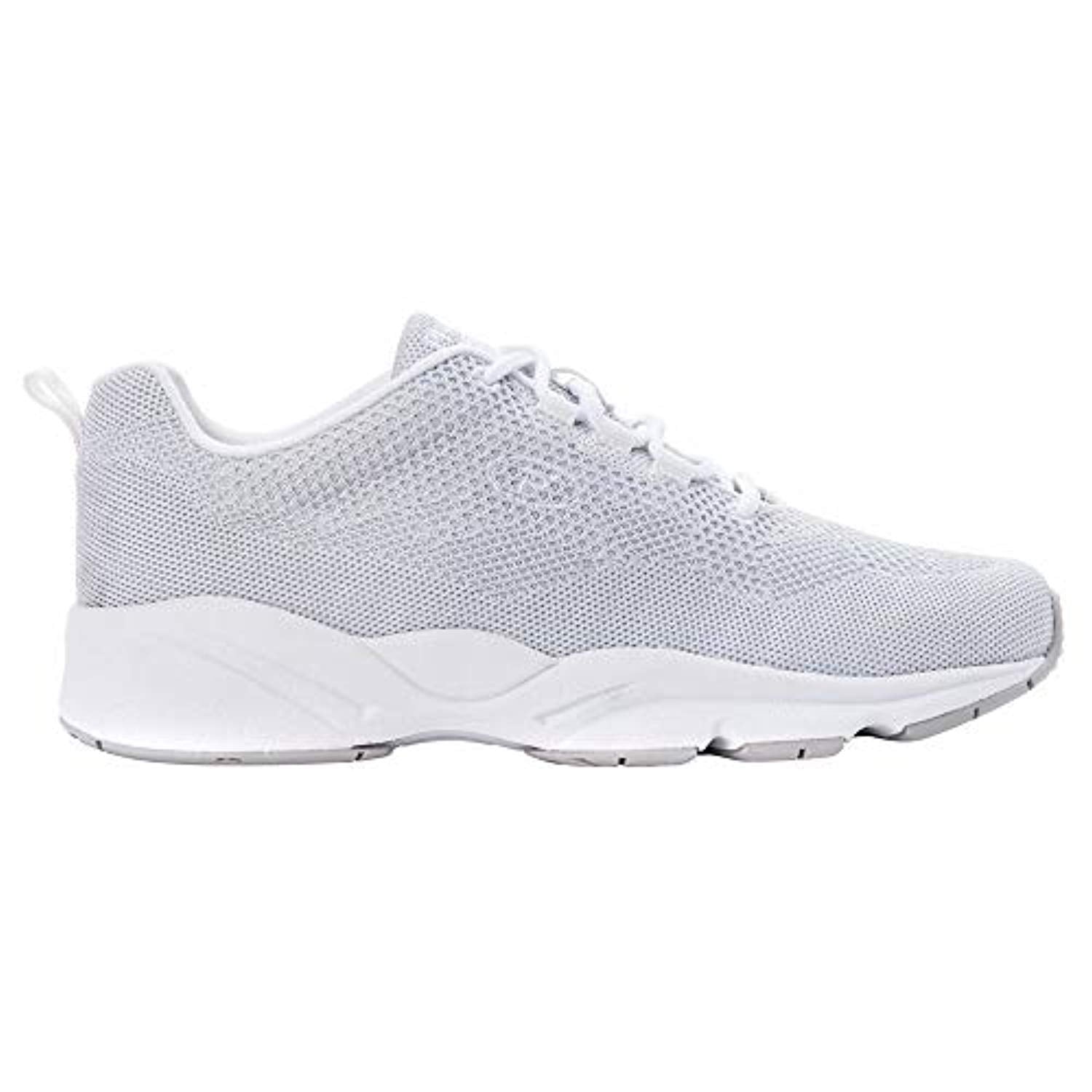 Propet Stability Fly Women's Active Orthopedic Shoe - White/Silver