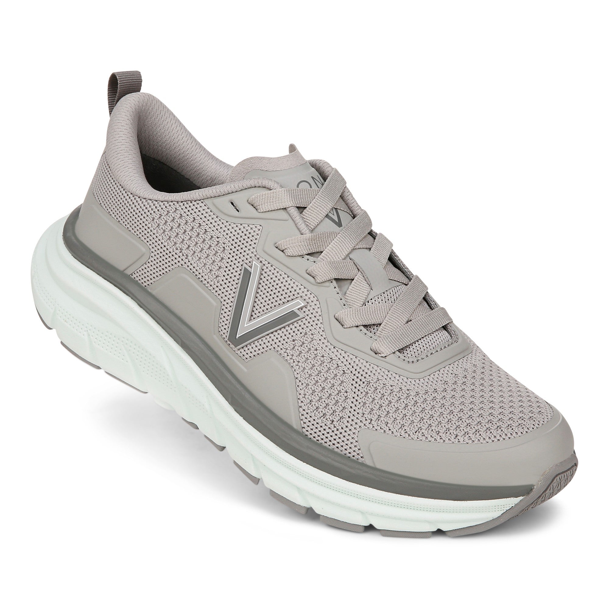 Vionic Walk Max Women's Lace Up Comfort Sneaker - Light Grey - WALK MAX-I8711M1020-LIGHT GREY-13fl-med