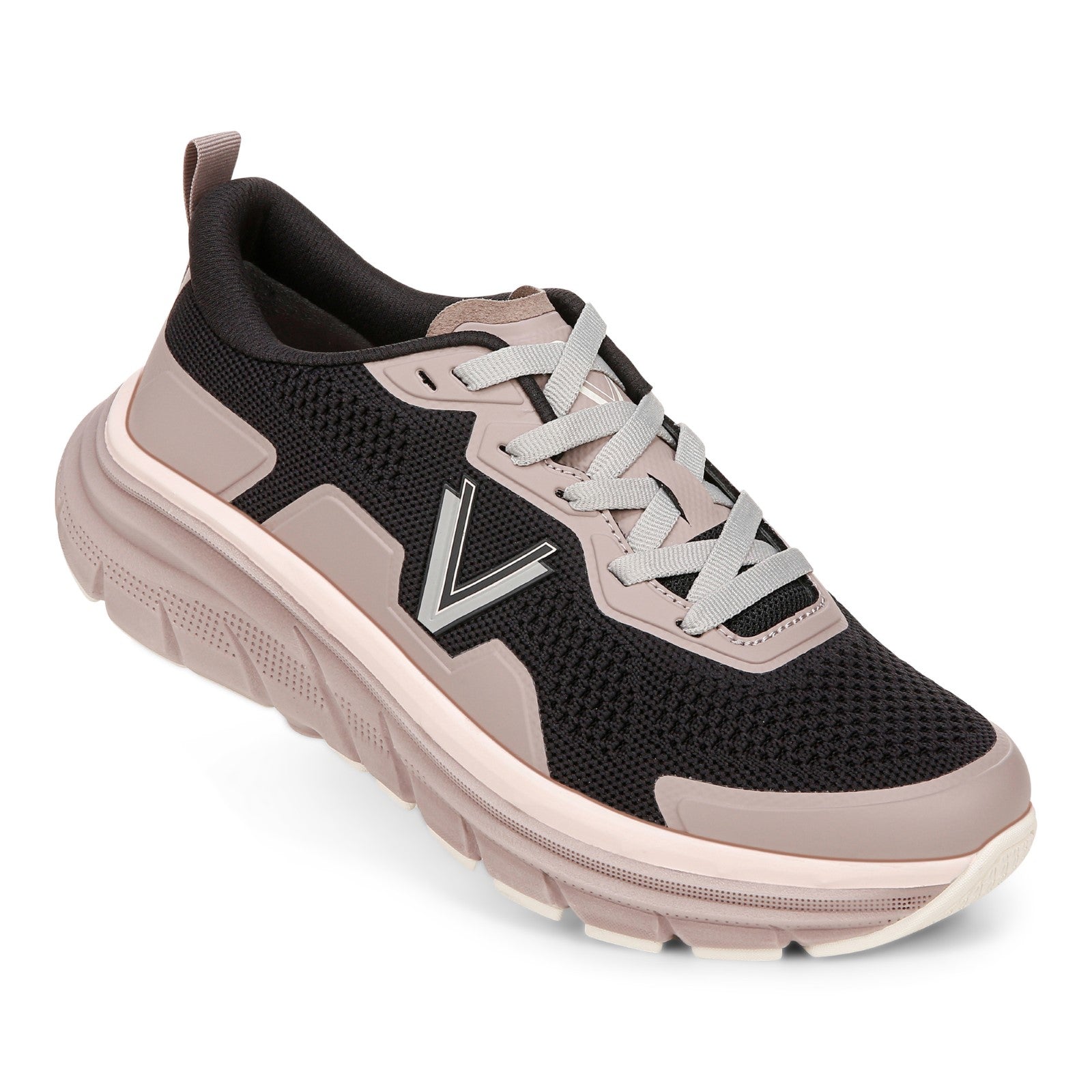 Vionic Walk Max Women's Lace Up Comfort Sneaker - Magnolia Dusk/Phantom - WALK MAX-I8711M1021-MAGNOLIA DUSK PHANTOM GREY-13fl-med