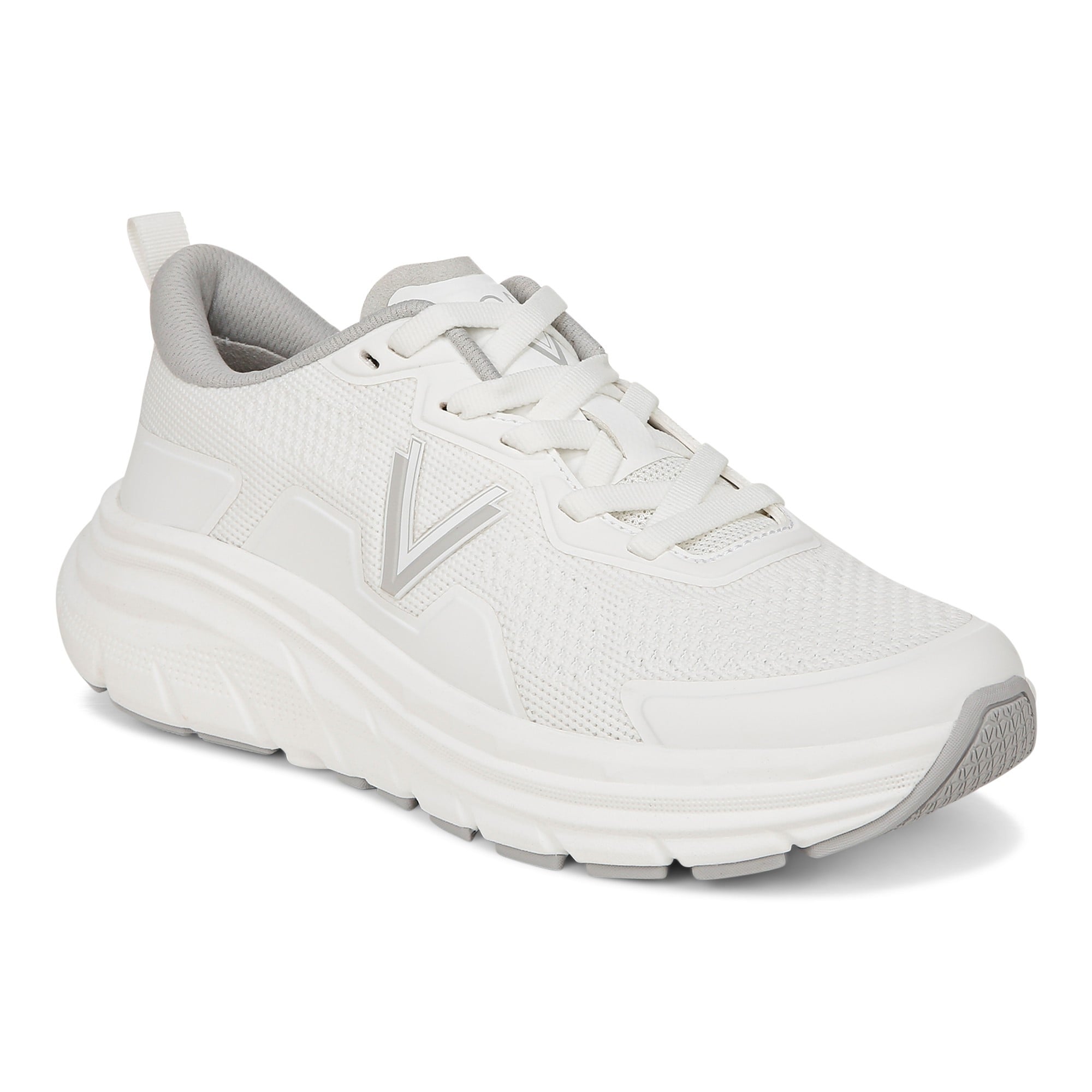 Vionic Walk Max Women's Lace Up Comfort Sneaker in White