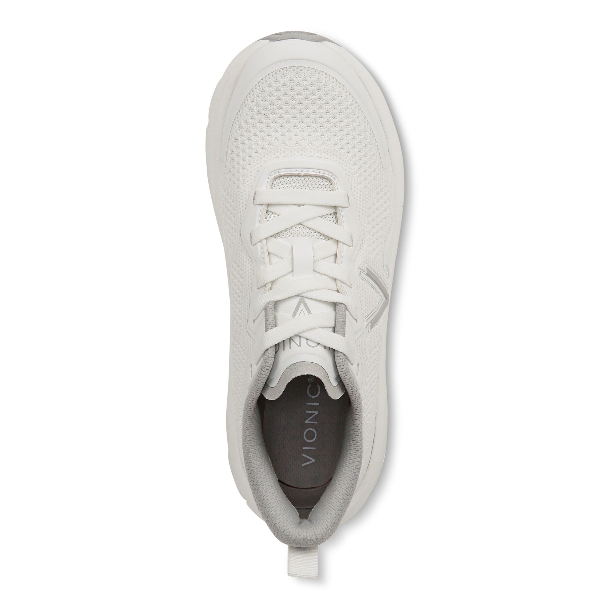 Vionic Walk Max Women's Lace Up Comfort Sneaker - White - Top