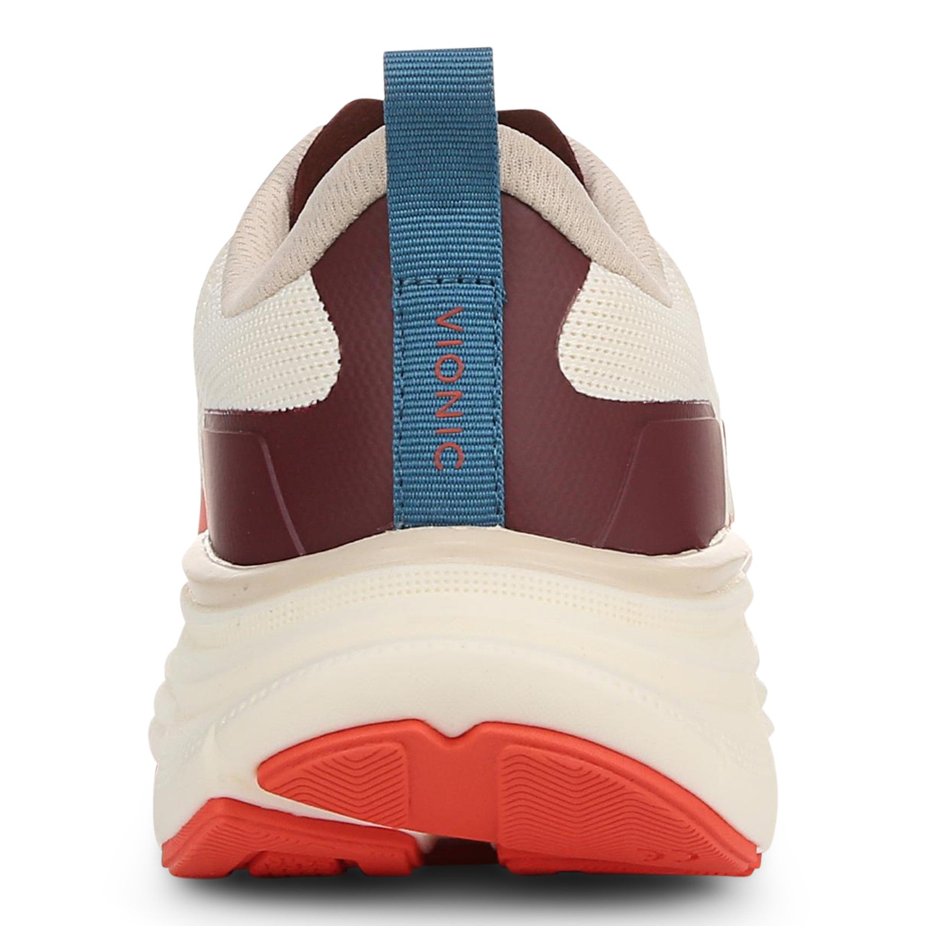 Vionic Walk Max Women's Lace Up Comfort Sneaker - Ivory Multi - Back
