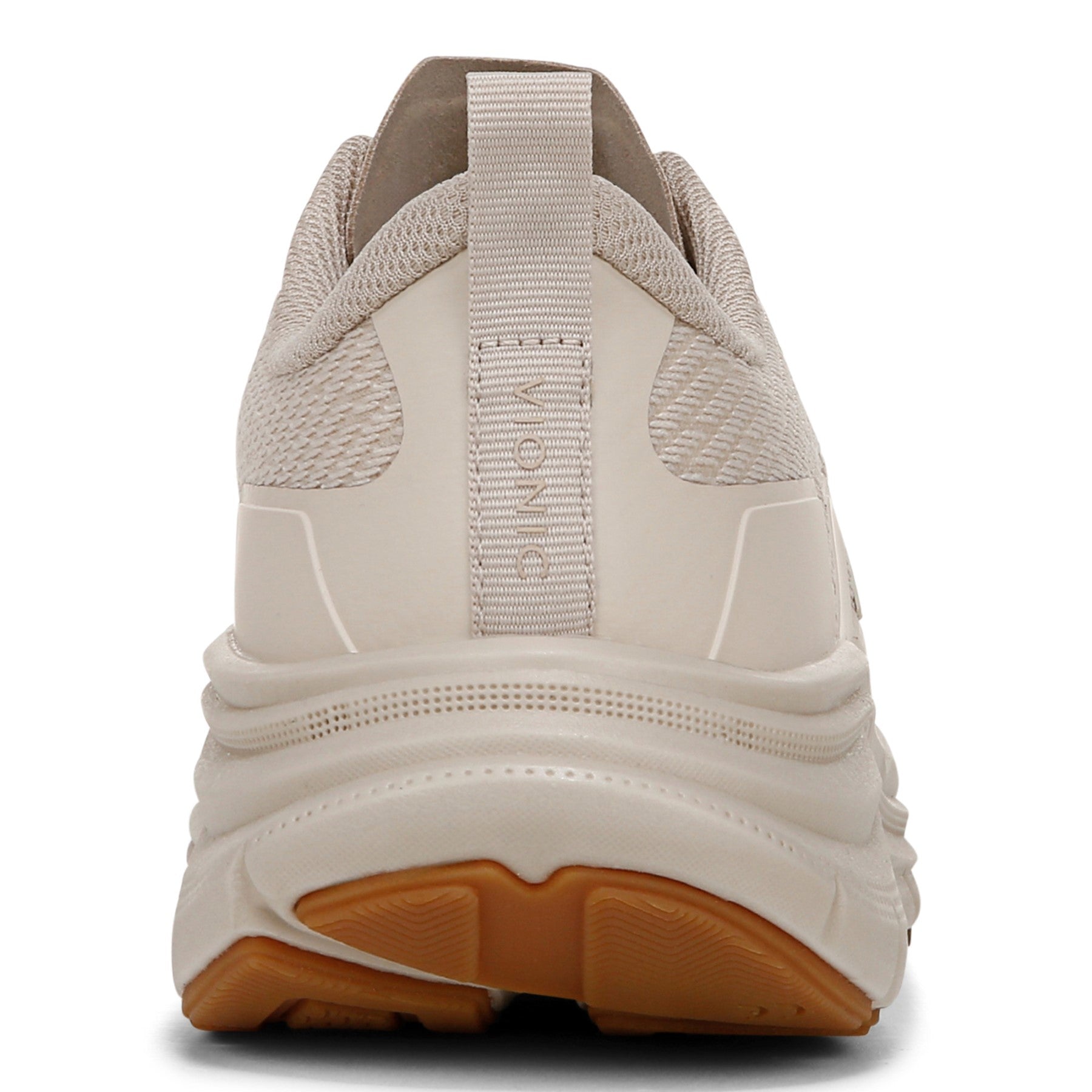 Vionic Walk Max Women's Lace Up Comfort Sneaker - Parchment - Back