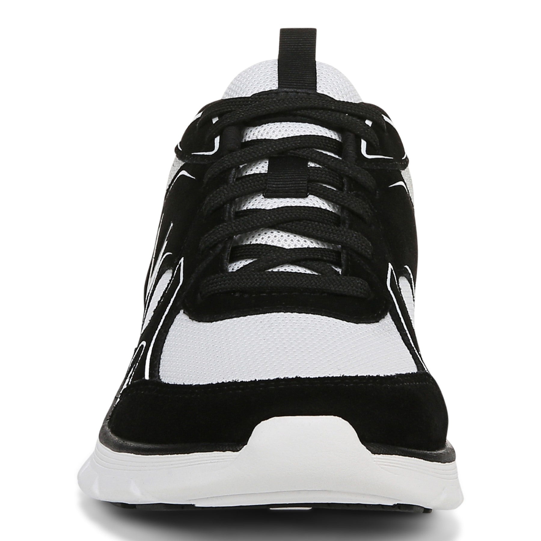 Vionic Walk Parkside Women's Walking Sneaker with Arch Support - White/black - Front
