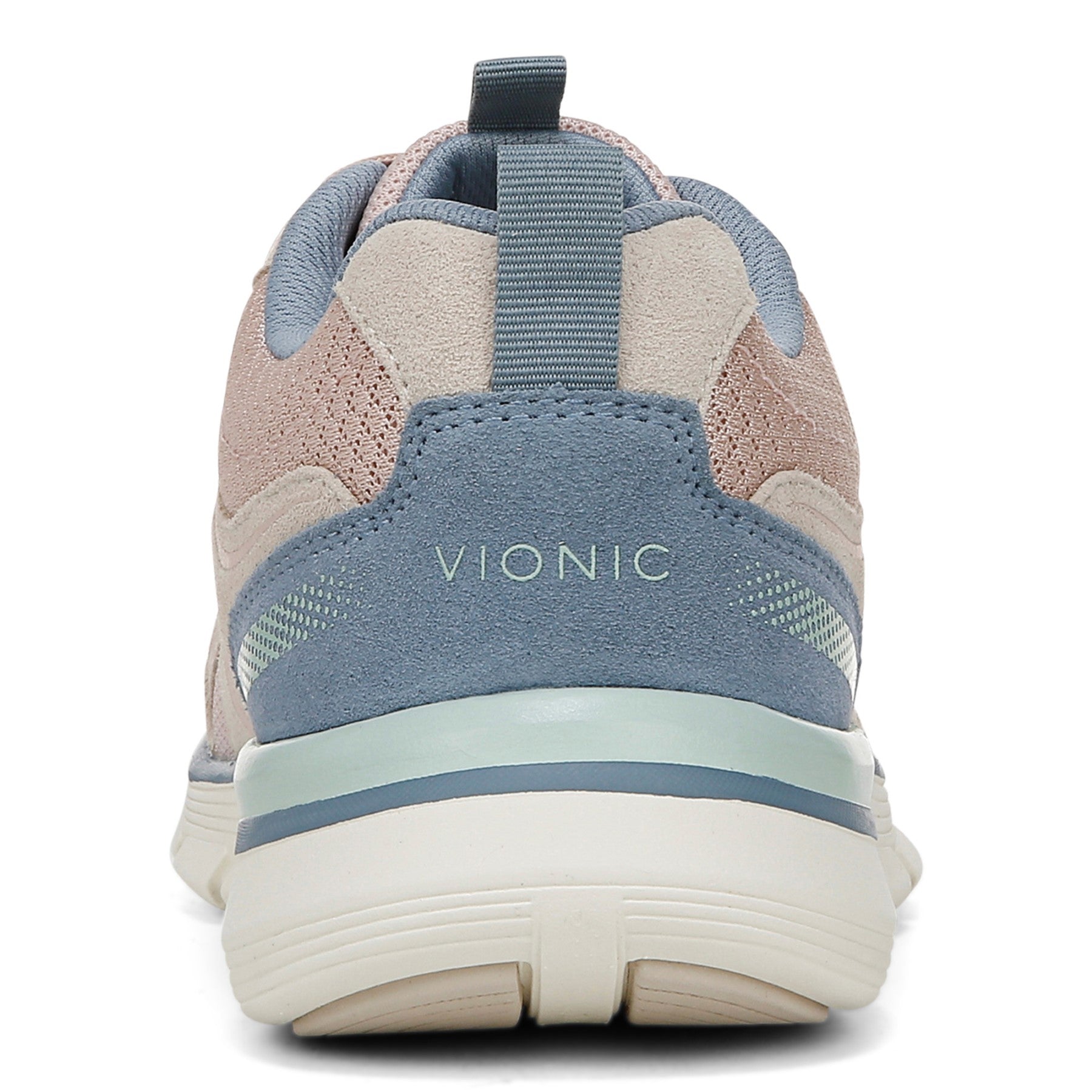 Vionic Walk Parkside Women's Walking Sneaker with Arch Support - Cameo Rose Multi - Back