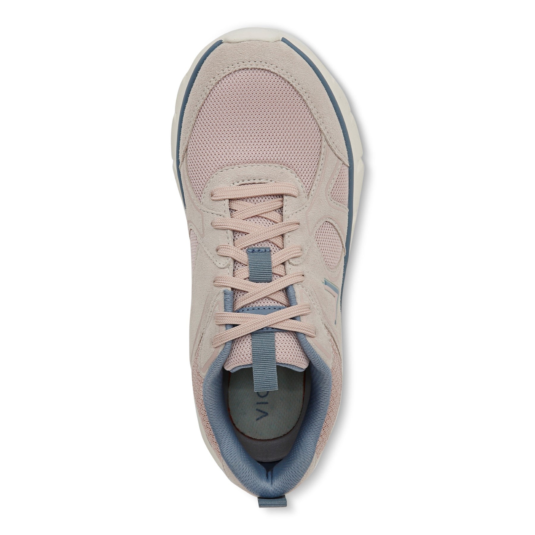 Vionic Walk Parkside Women's Walking Sneaker with Arch Support - Cameo Rose Multi - Top