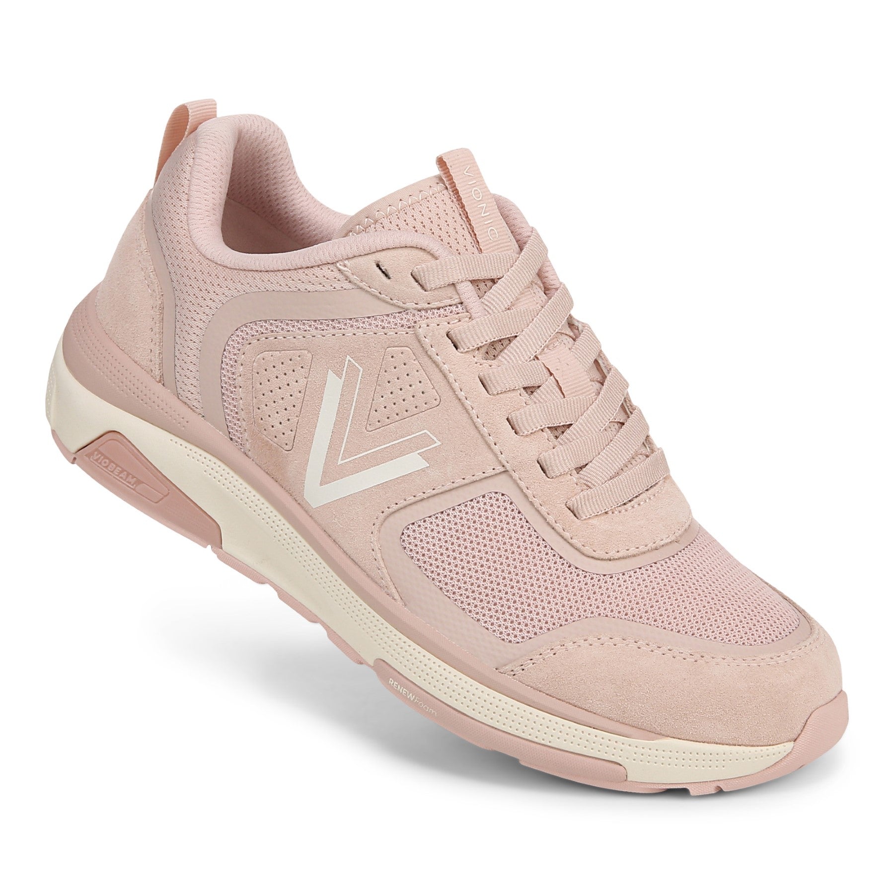 Vionic Walk Strider Women's Performance Walking Shoes - Cameo Rose - WSTRIDER 001-I6629M2651-CAMEO ROSE-13fl-med