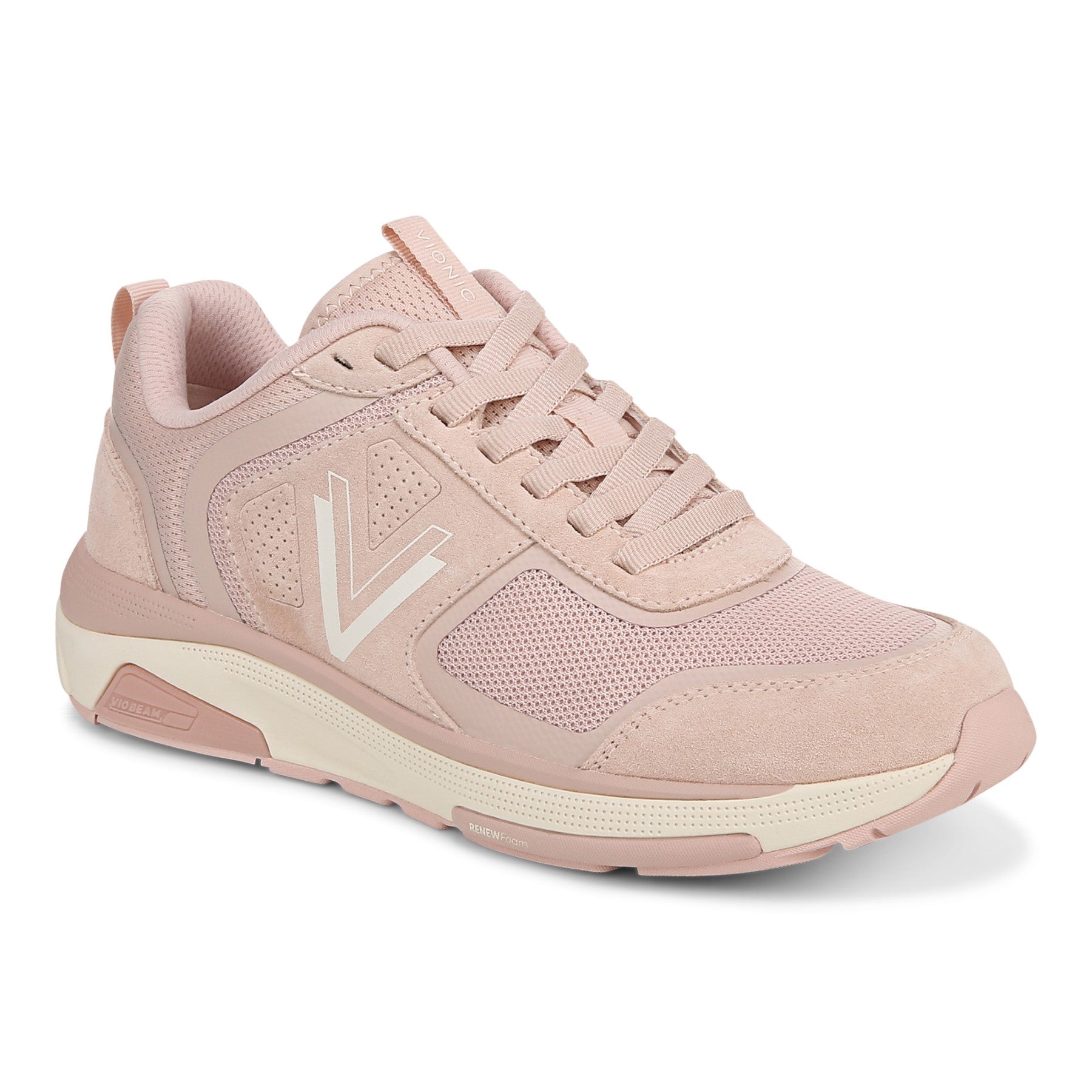 Vionic Walk Strider Women's Performance Walking Shoes - Cameo Rose - Angle main
