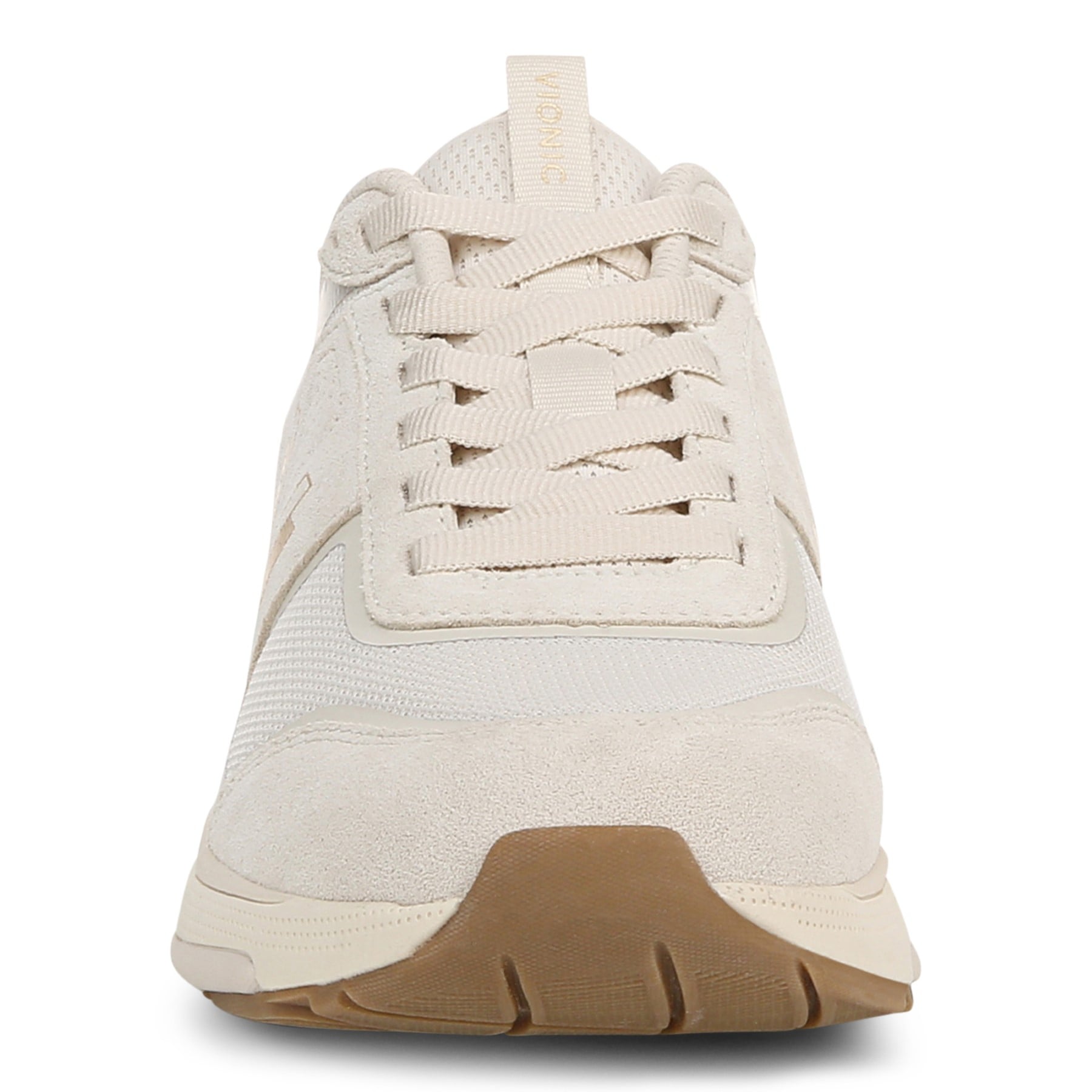 Vionic Walk Strider Women's Performance Walking Shoes - Cream/gold - Front