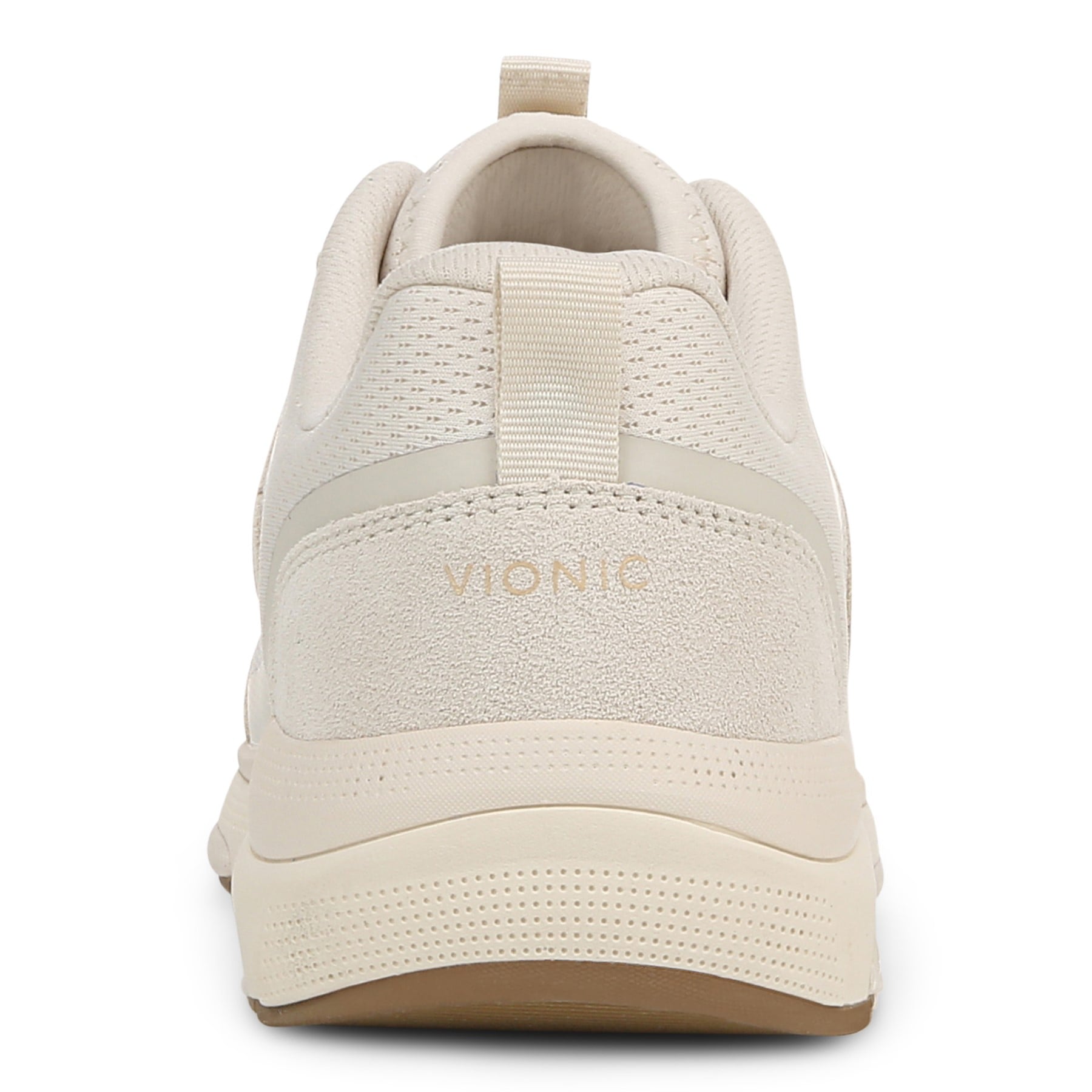 Vionic Walk Strider Women's Performance Walking Shoes - Cream/gold - Back