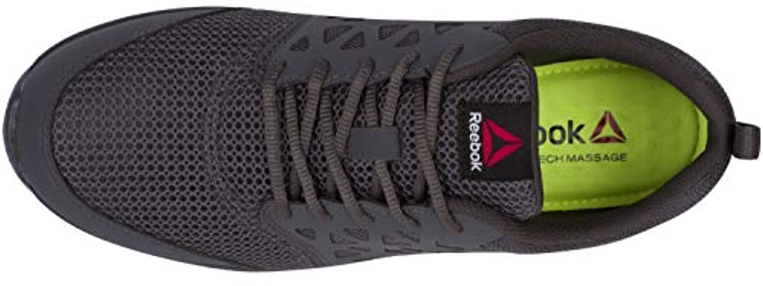 Reebok Work Men's Sublite Cushion Comp Toe Comfort Athletic Work Shoe ESD - Grey