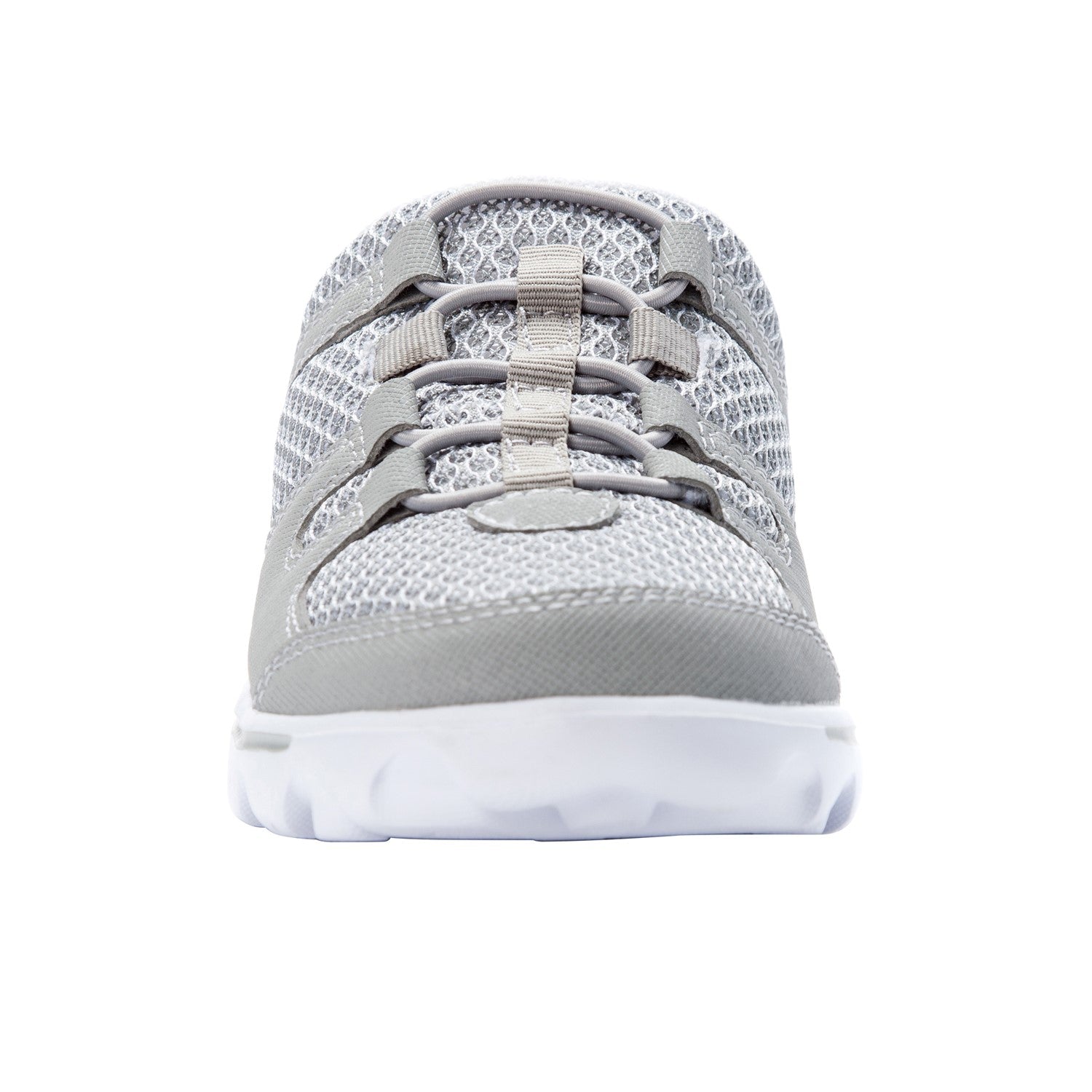Propet TravelActiv Slide Womens Active Travel - Grey - front view