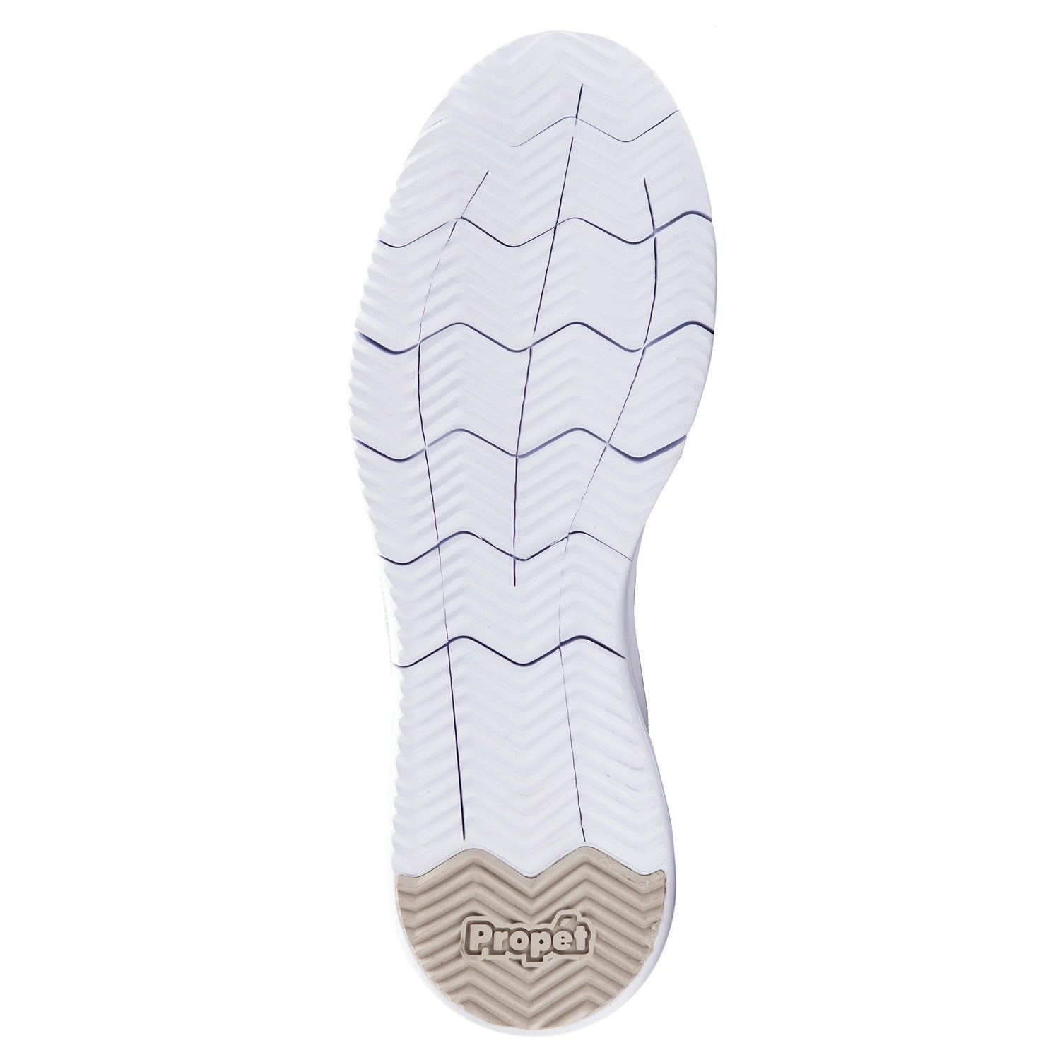 Propet TravelFit Flex Womens Casual - Taupe/Grey - sole view