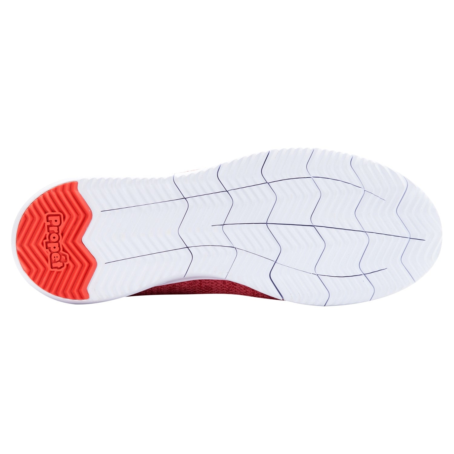 Propet TravelFit Flex Womens Casual - Watermelon - sole view
