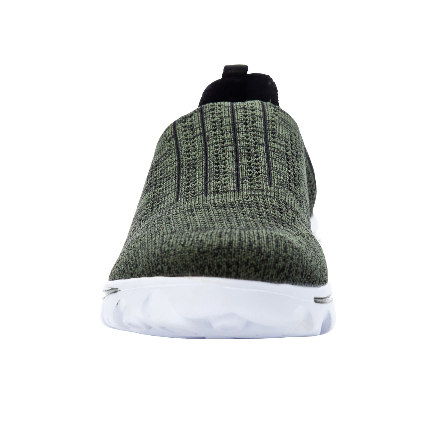 Propet TravelActiv Stretch Womens Active Travel - Army Green - front view