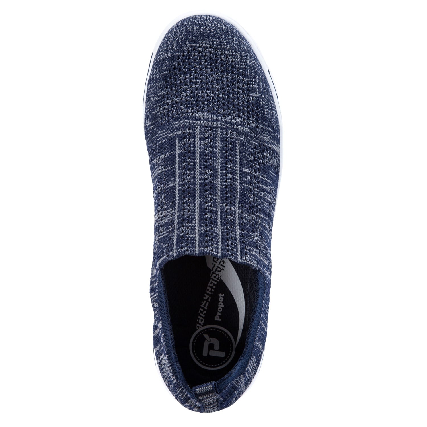 Propet TravelActiv Stretch Womens Active Travel - Navy - top view