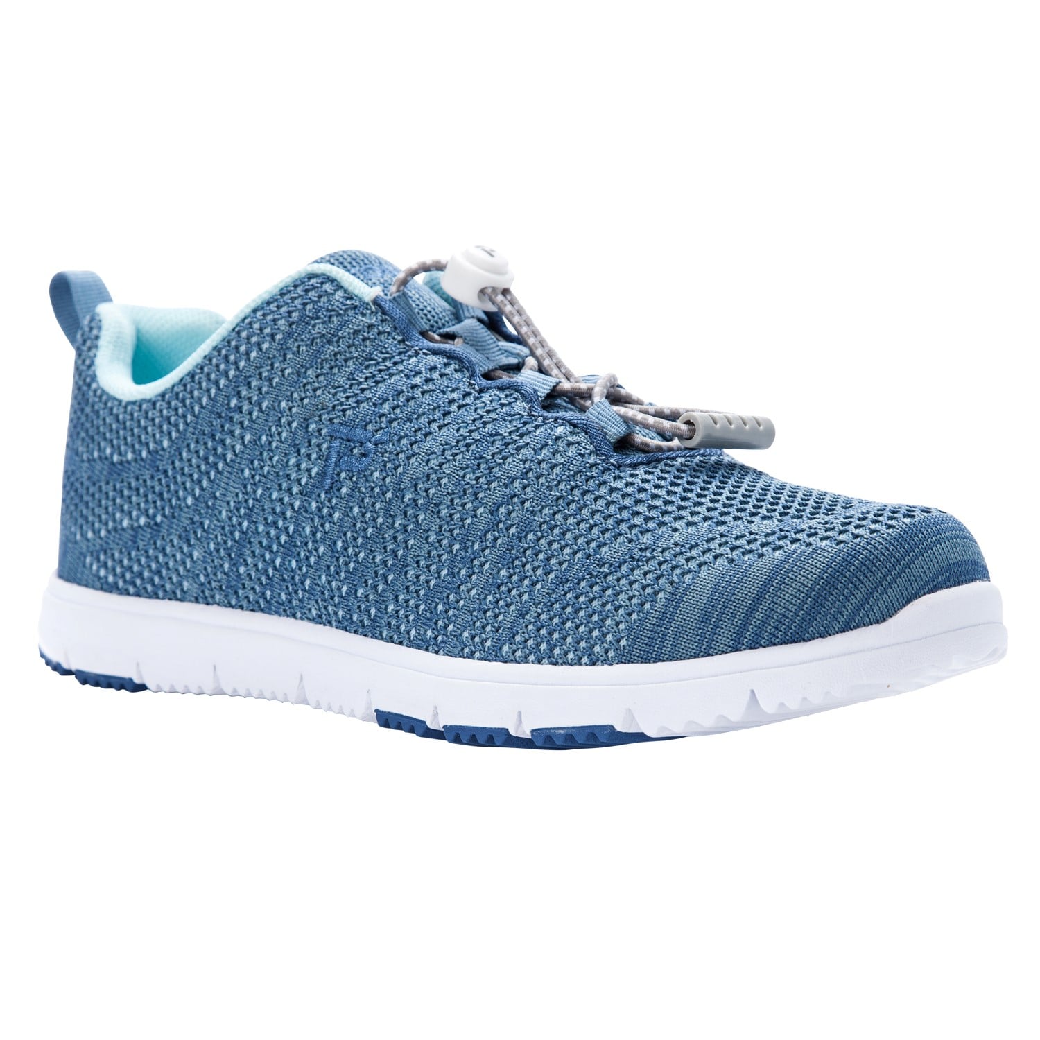 Propet TravelWalker Evo Womens Active Travel in Denim/Lt Blue