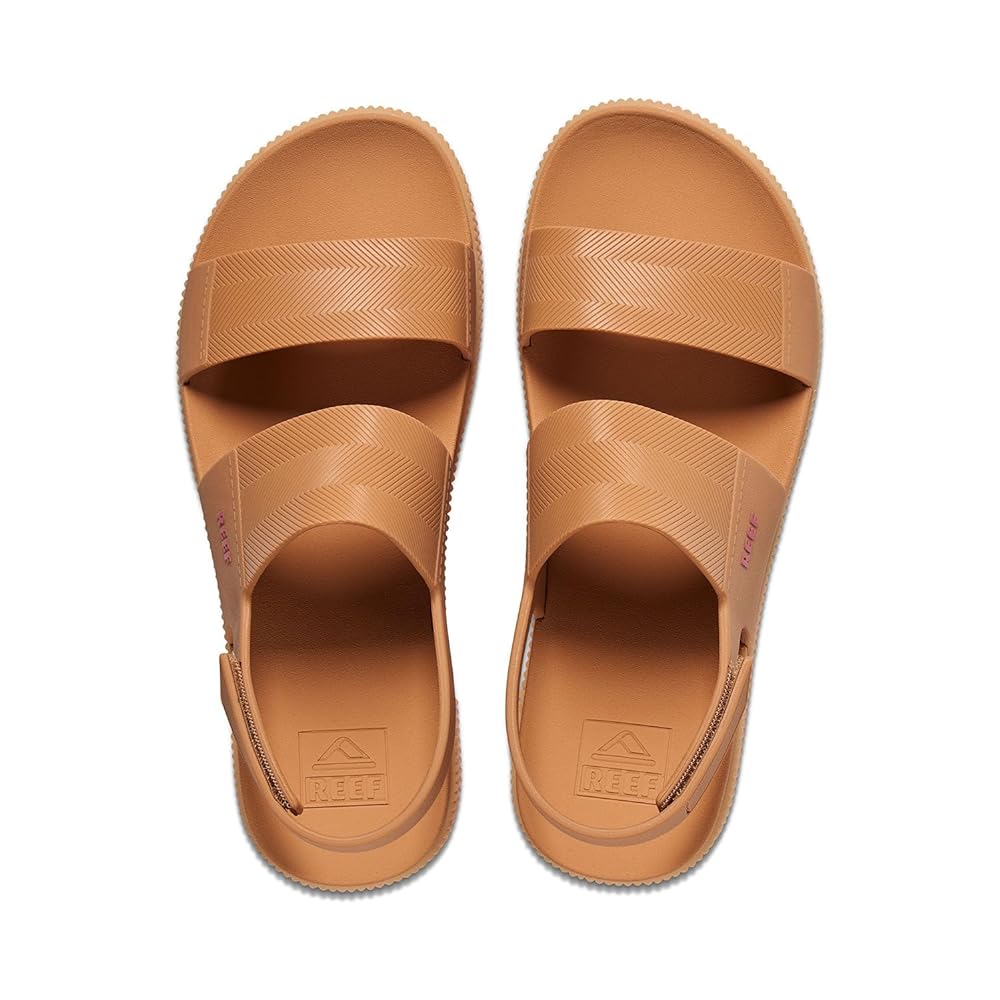 Reef Water Vista Higher Women's Platform Sandals - Natural/hot Pink