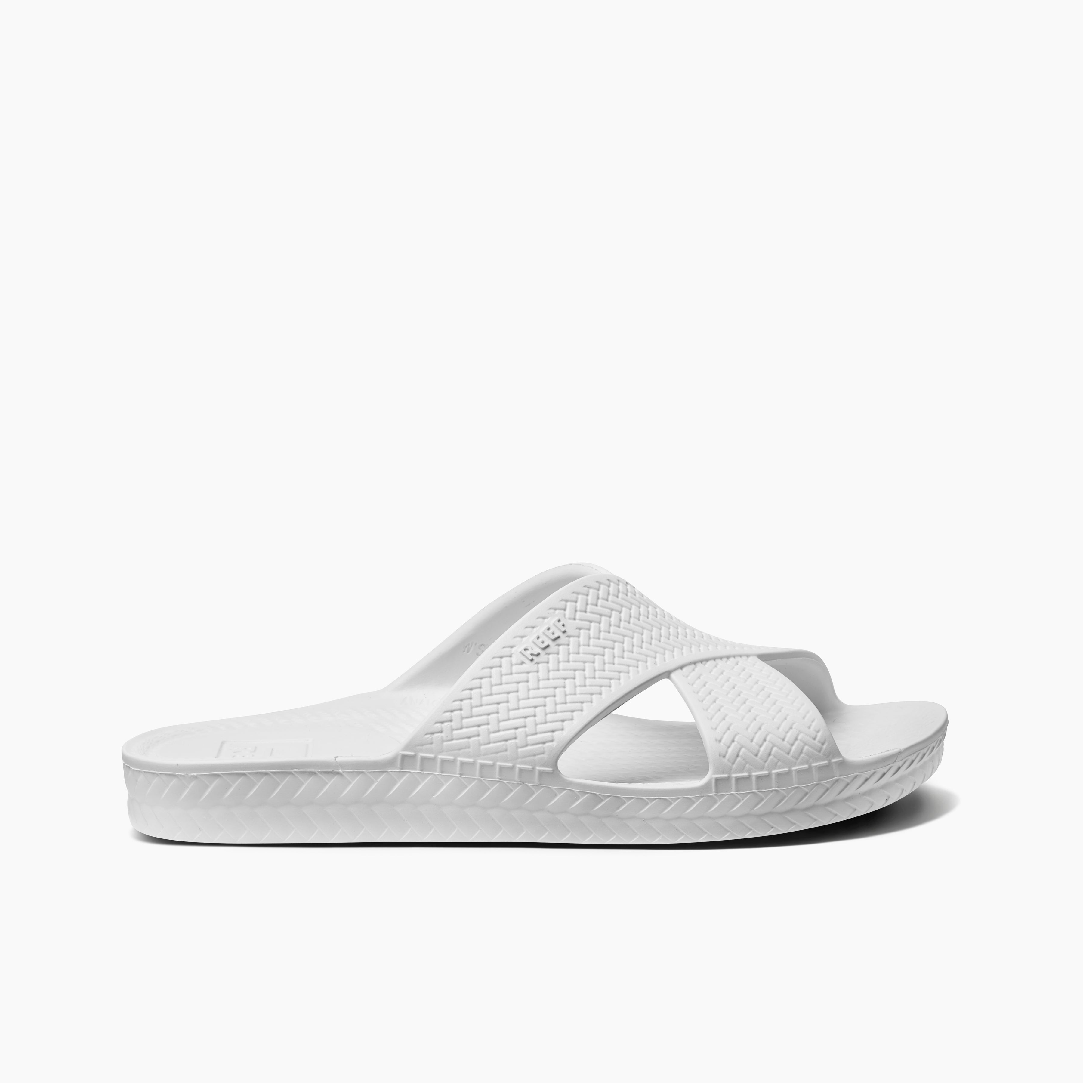 Reef Water X Slide Women\'s Sandals - White - Side