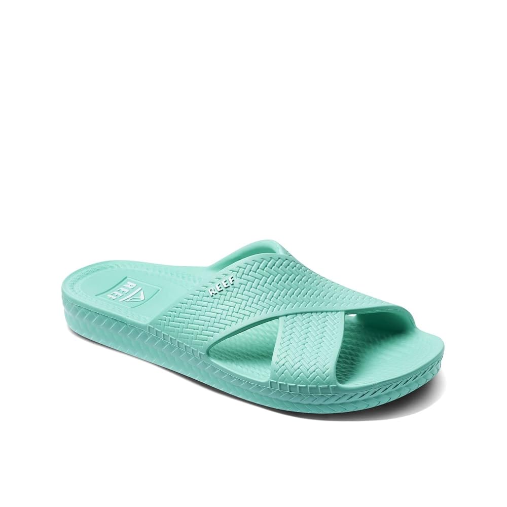 Reef Water X Slide Women's Sandals - Neon Teal