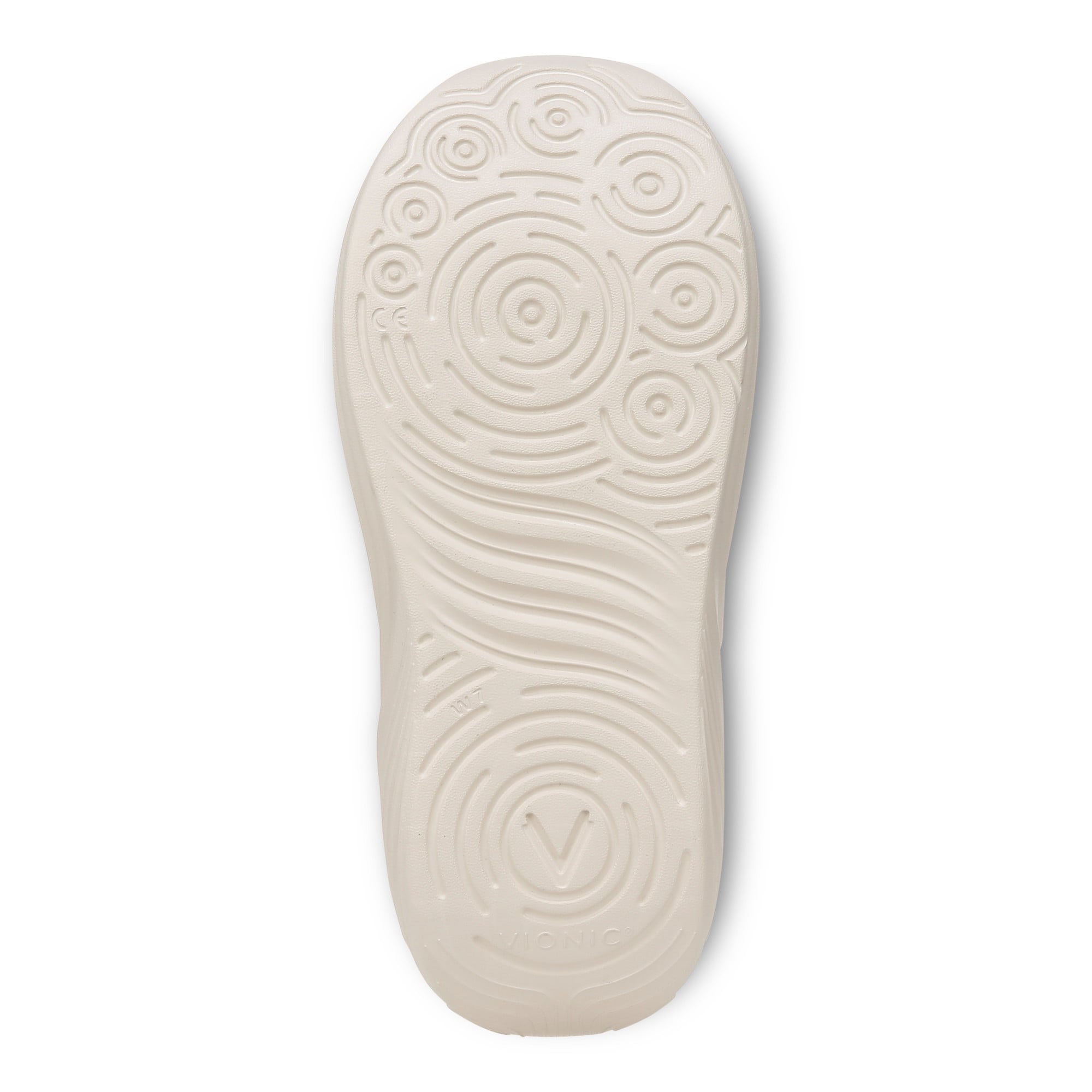 Vionic Wave RX Unisex Slip-on Supportive Cushioned Comfort Clog - Cream - Bottom