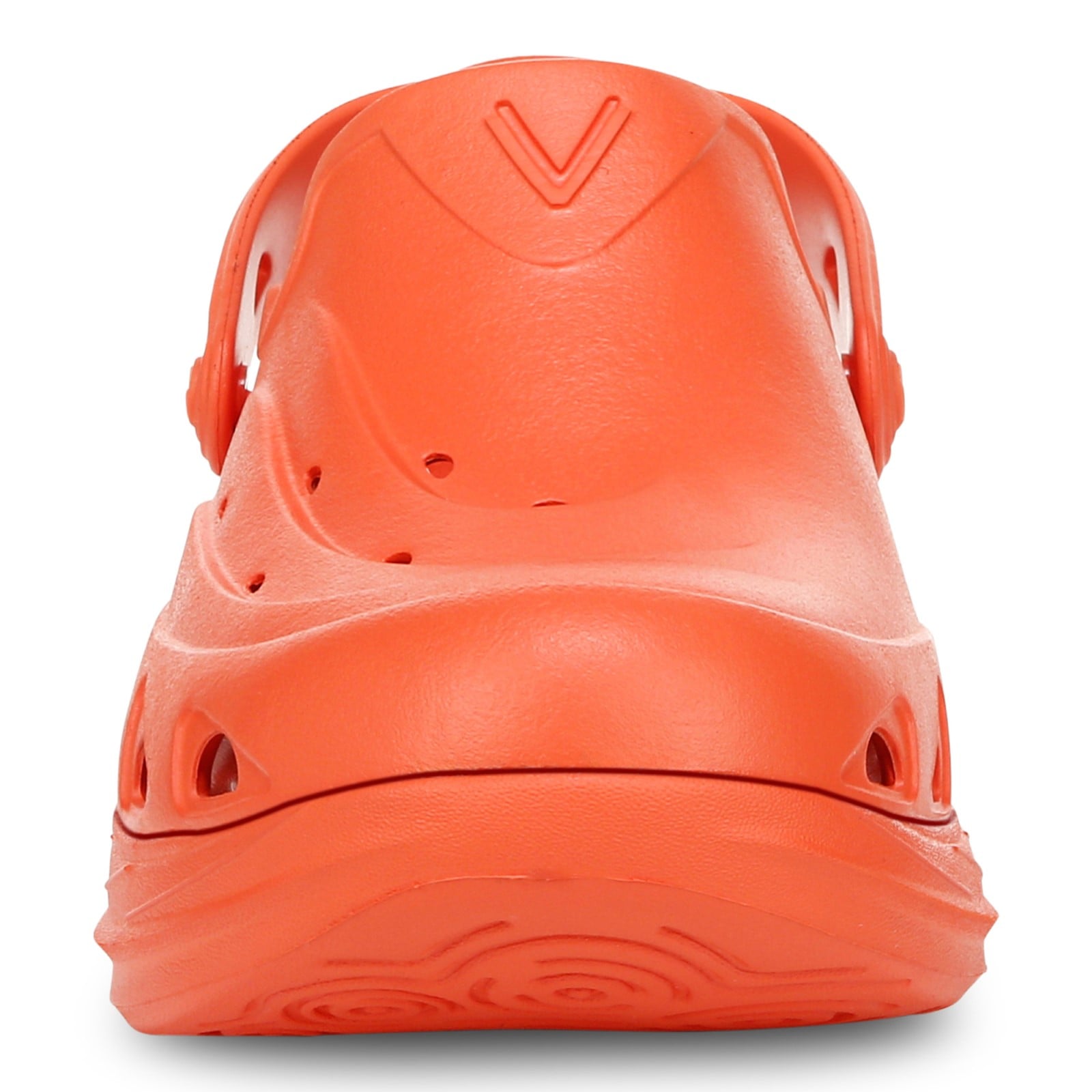Vionic Wave RX Unisex Slip-on Supportive Cushioned Comfort Clog - Tangerine Tango - Front