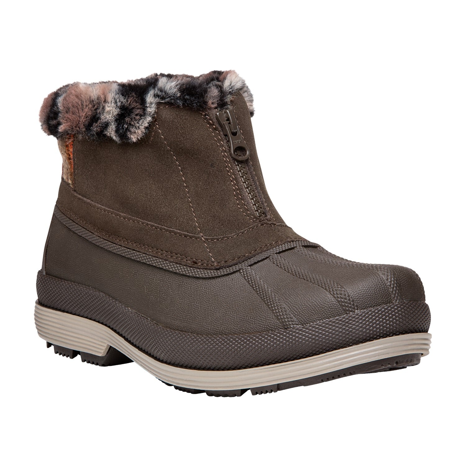 Propet Lumi Ankle Zip - Boots Cold Weather - Women's in Brown
