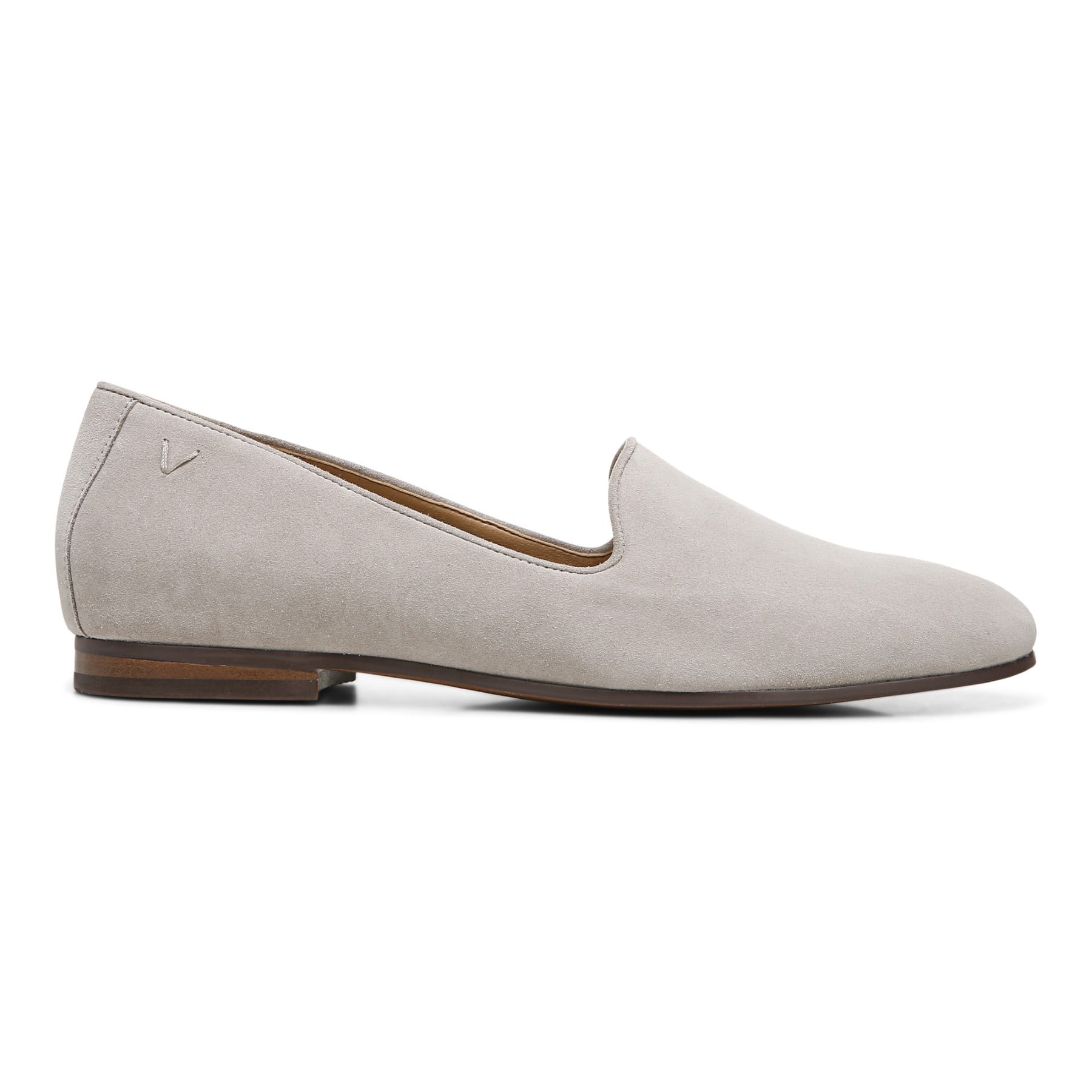 Vionic Willa Knit Women's Slip-On Casual Shoe - Dark Taupe Suede - Right side