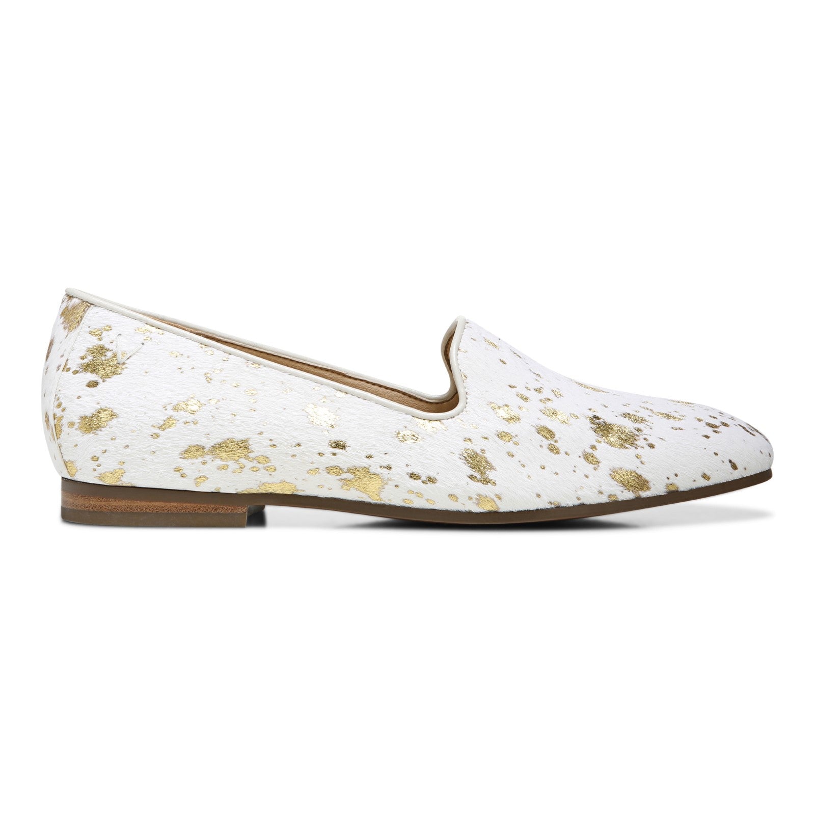 Vionic Willa Women's Slip-on Flat - Gold Mettallic - Right side