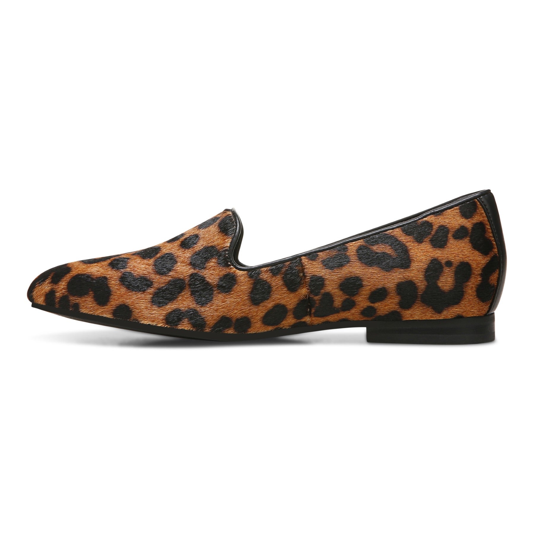 Vionic Willa Knit Women's Slip-On Casual Shoe - Tan Leopard - Left Side