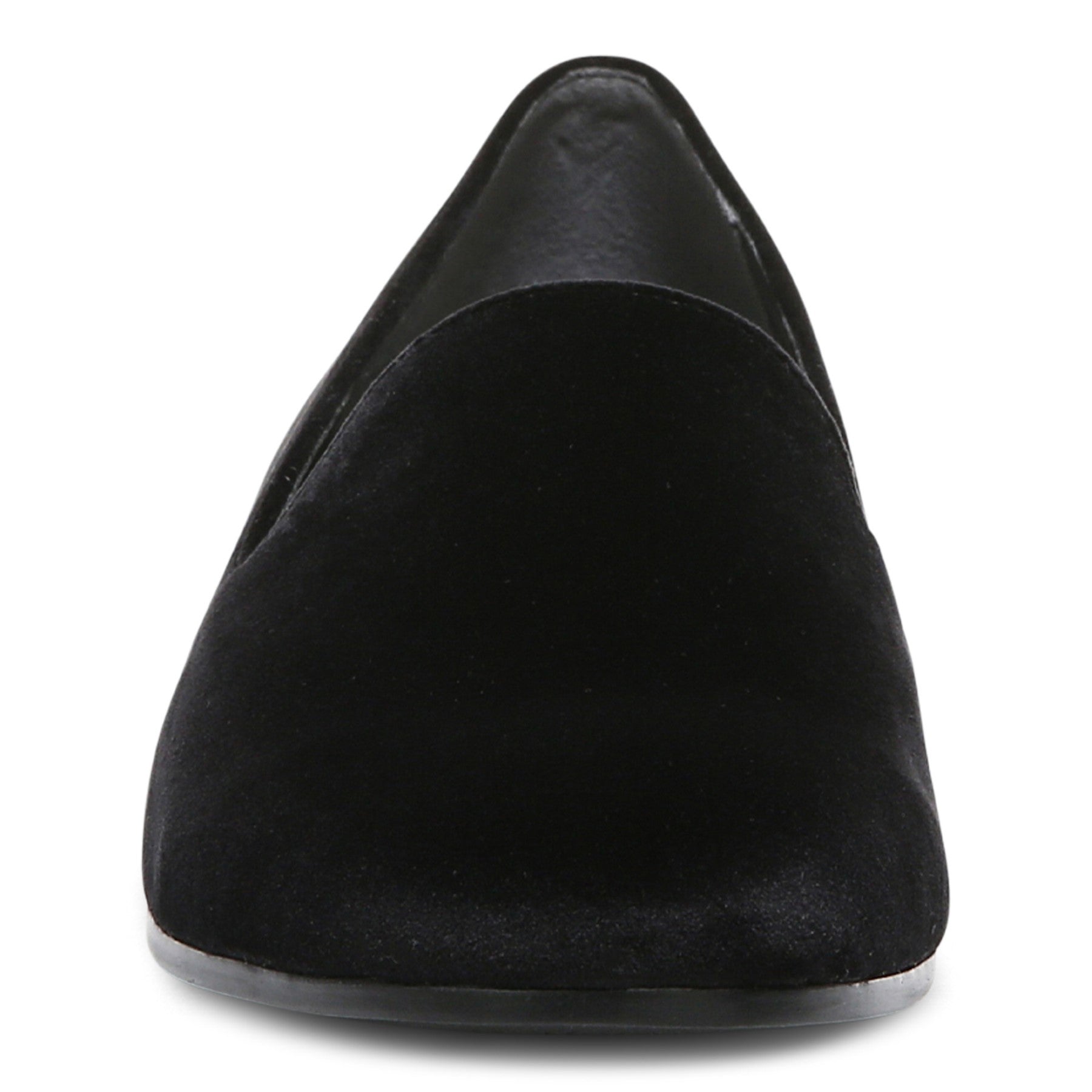 Vionic Willa Knit Women's Slip-On Casual Shoe - Black Velvet - Front