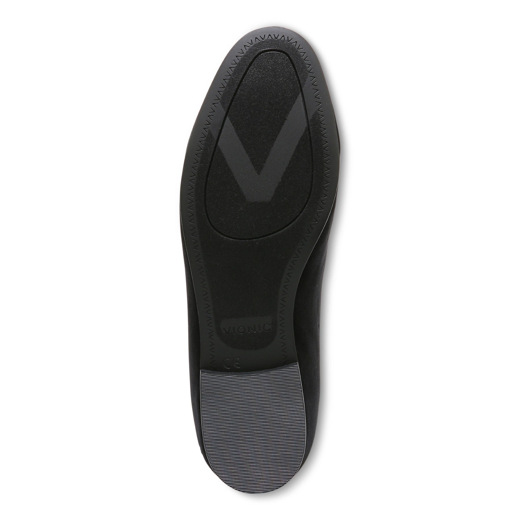 Vionic Willa Knit Women's Slip-On Casual Shoe - Black Velvet - Bottom