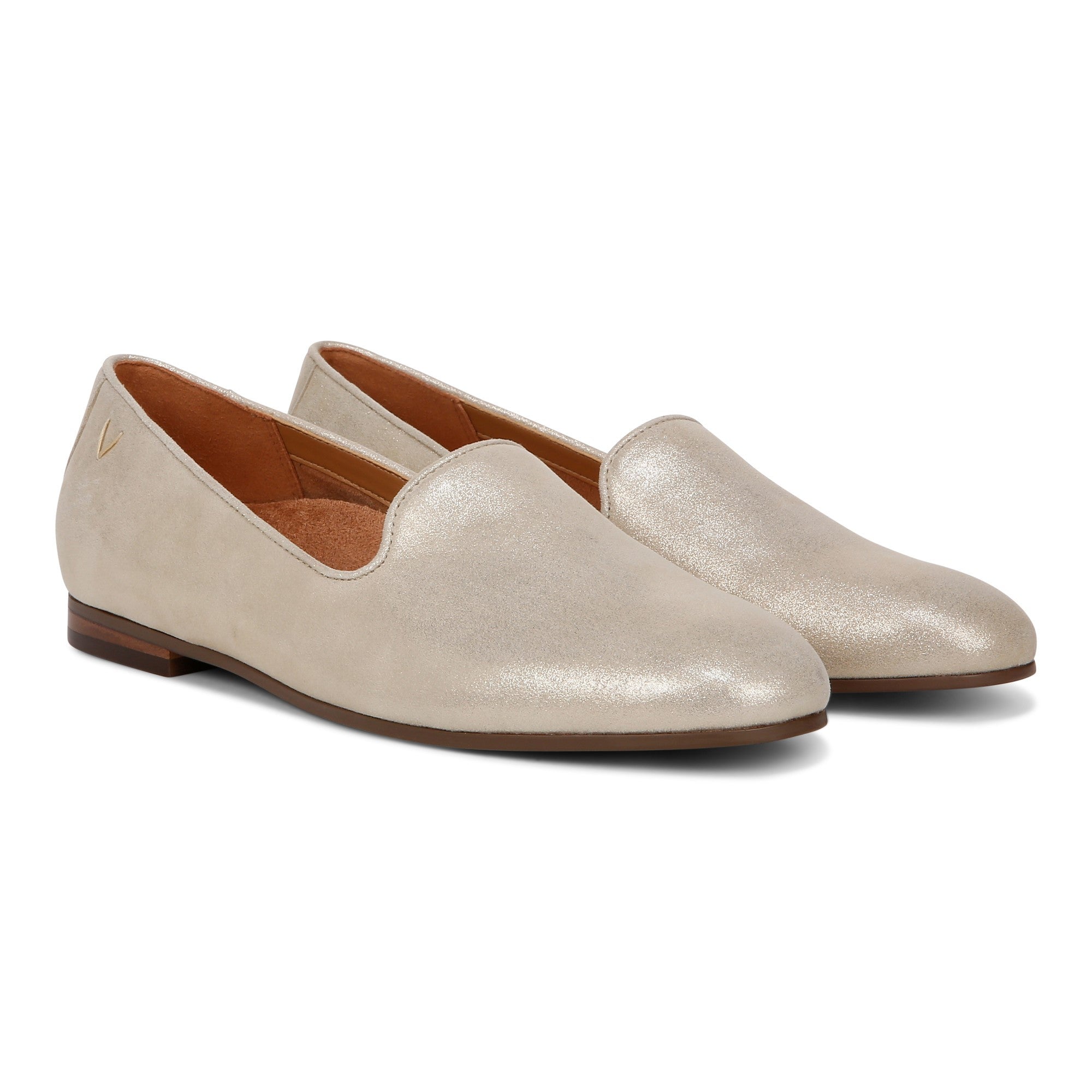 Vionic Willa II Women's Comfort Slip-on Flat - Gold - Pair