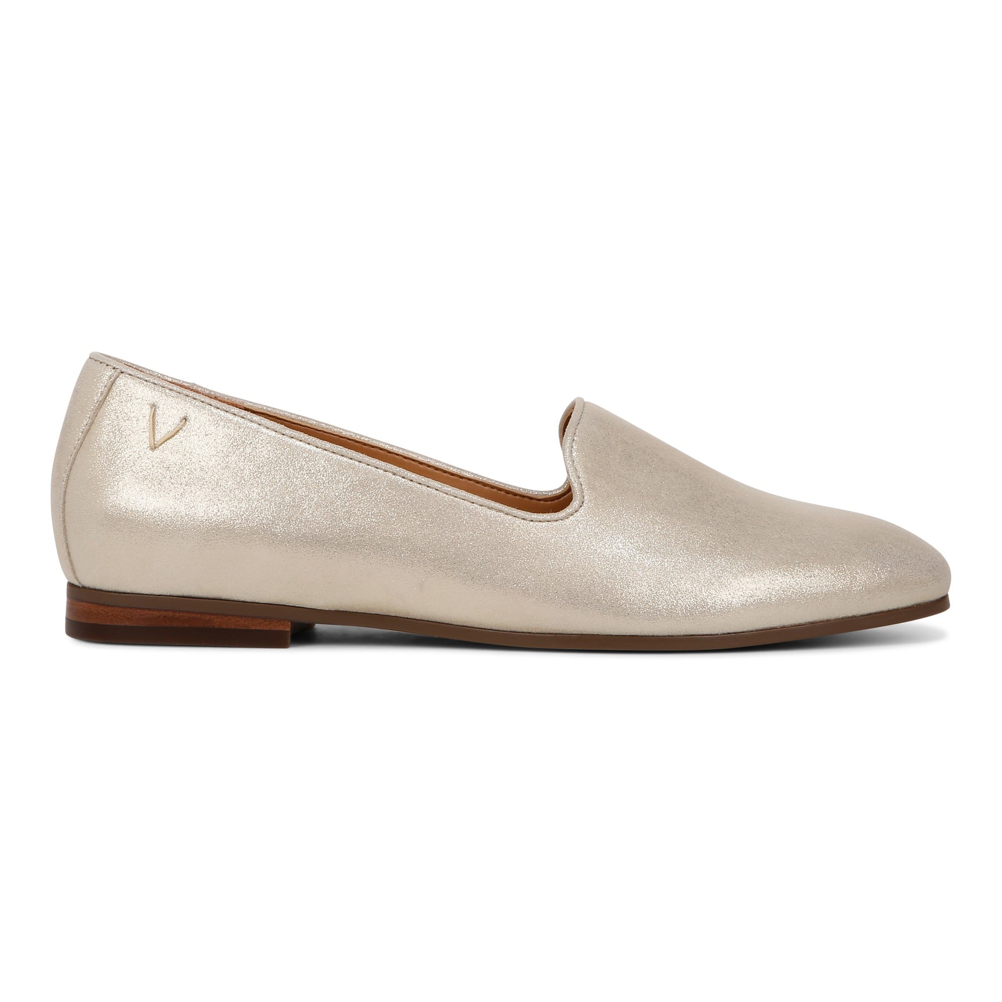 Vionic Willa II Women's Comfort Slip-on Flat - Gold - Right side