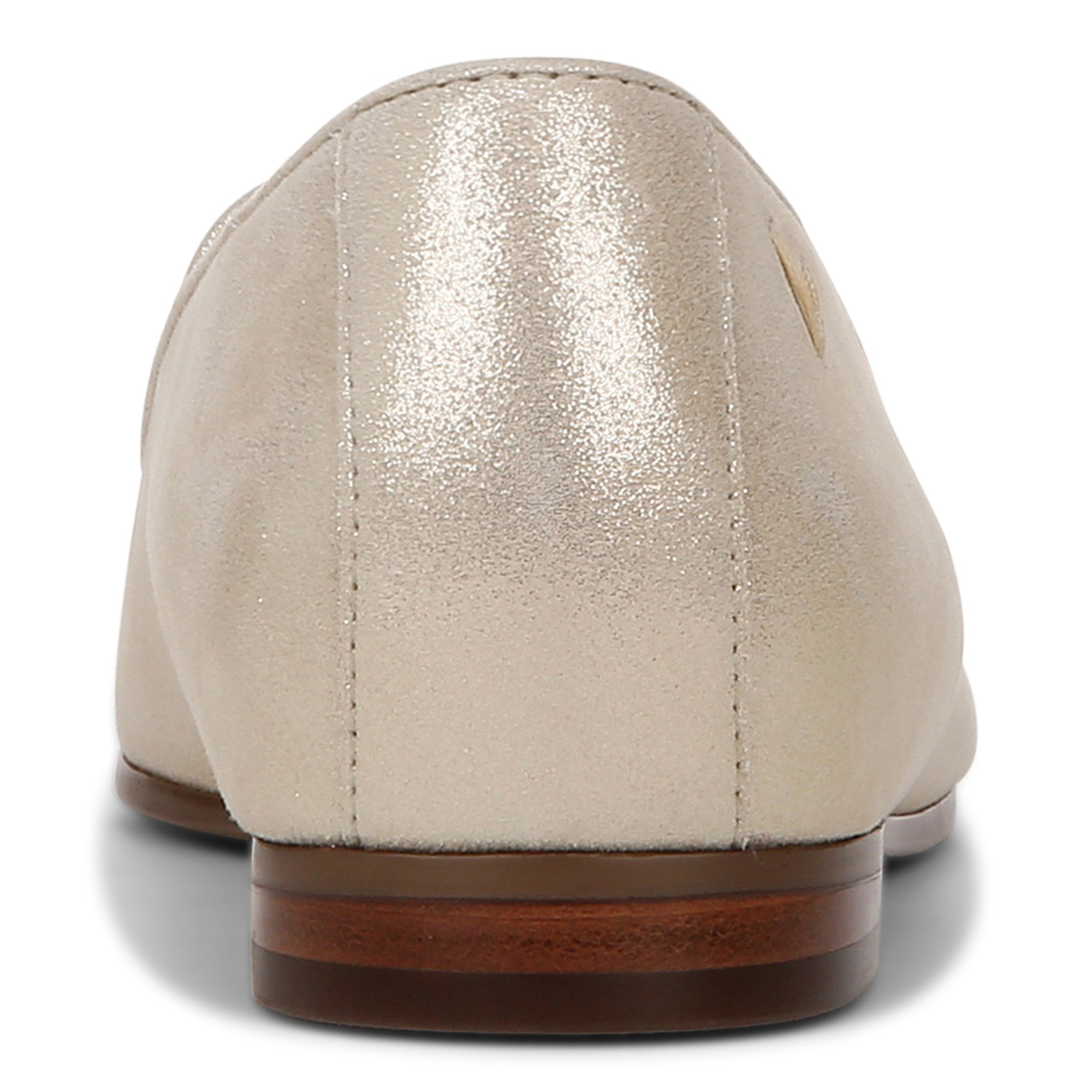 Vionic Willa II Women's Comfort Slip-on Flat - Gold - Back