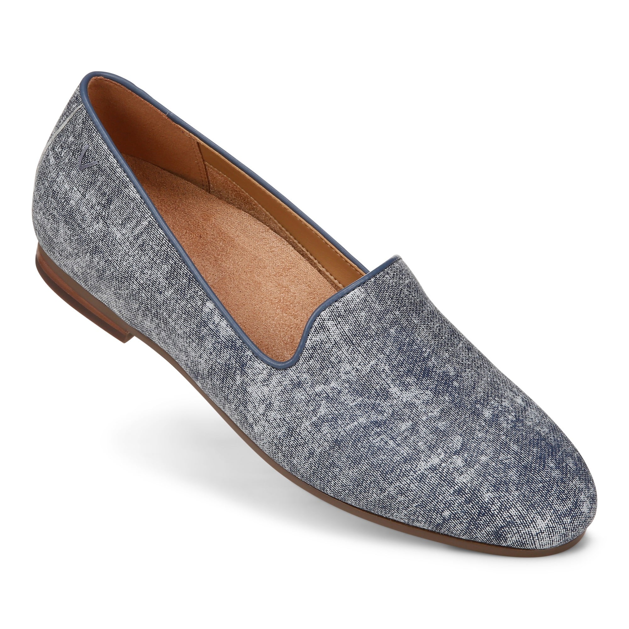 Vionic Willa II Women's Comfort Slip-on Flat - Denim Blue - WILLA II-H7712LD405-DENIM BLUE-13fl-med