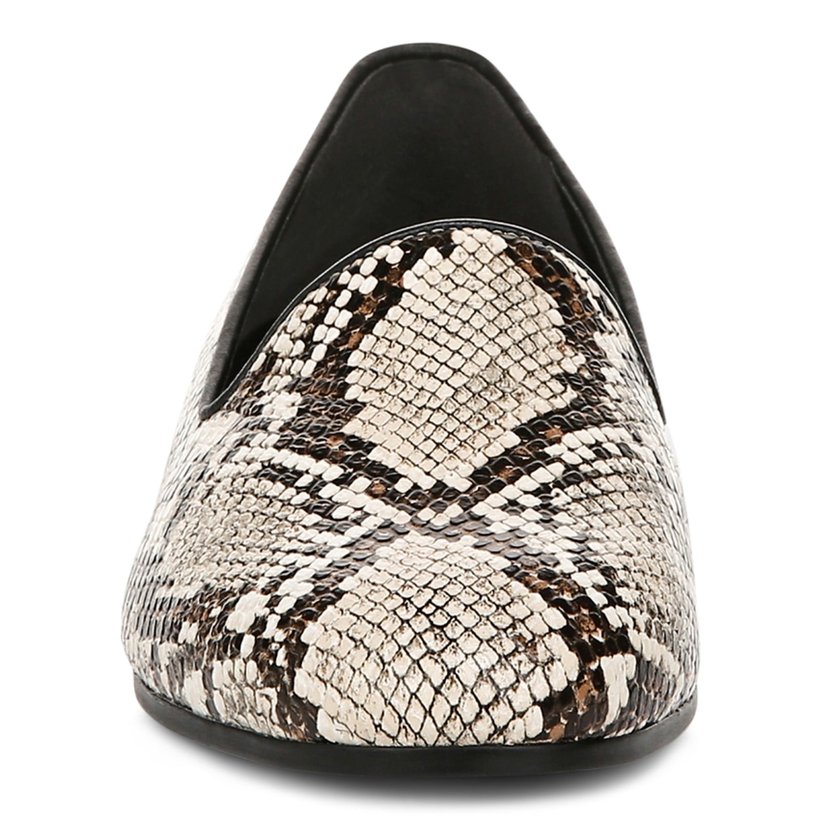 Vionic Willa II Women's Comfort Slip-on Flat - Ivory Multi - Front