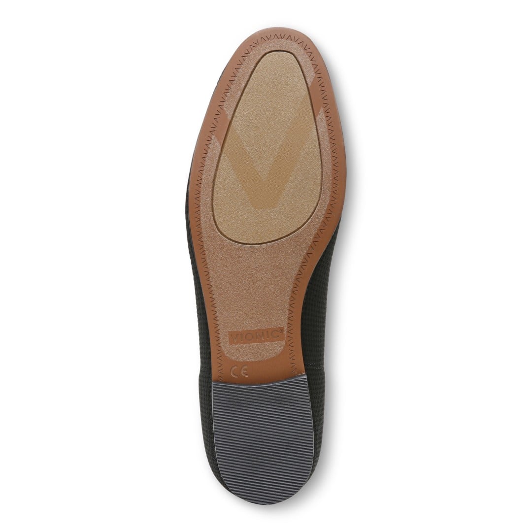 Vionic Willa Knit Womens Slip On/Loafer/Moc Casual - Black Knit - Bottom