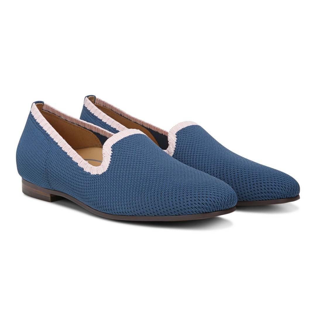 Vionic Willa Knit Womens Slip On/Loafer/Moc Casual - Dark Blue Knitt - Pair