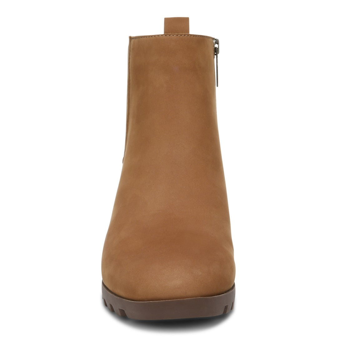 Vionic Wilma Womens Ankle/Bootie Shrtboot - Toffee Wp Nubuck - Front