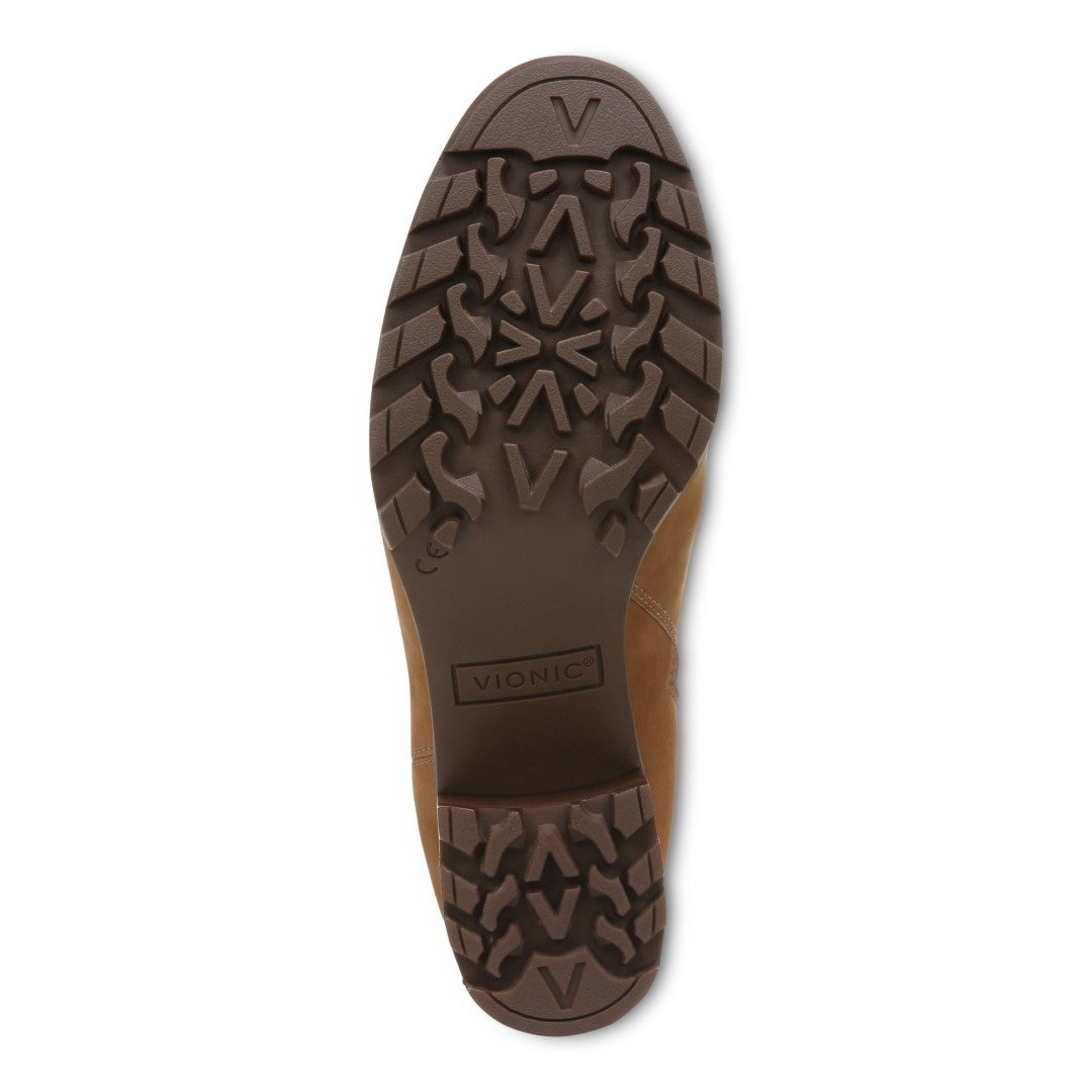 Vionic Wilma Womens Ankle/Bootie Shrtboot - Toffee Wp Nubuck - Bottom