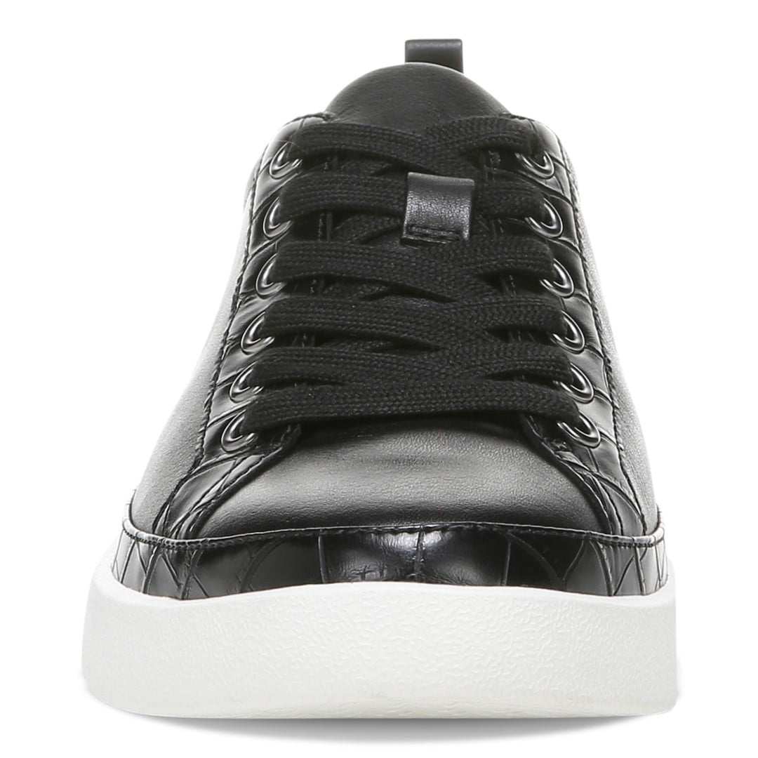Vionic Winny Women's Casual Sneaker - Black Nappa - Front