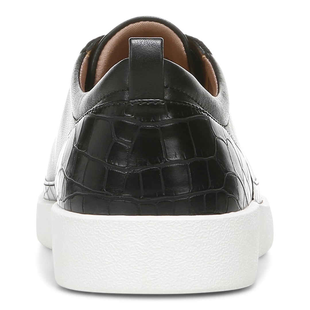 Vionic Winny Women's Casual Sneaker - Black Nappa - Back